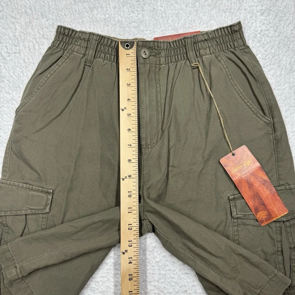 NWT Urban Pipeline Cargo Shorts Green Youth Boys Size Large